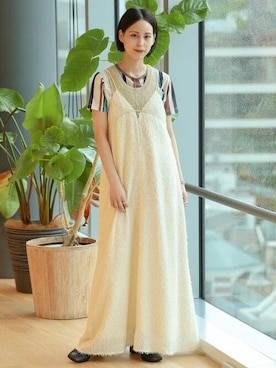 Ray BEAMSさん（レディース・162cm）の夏コーディネート