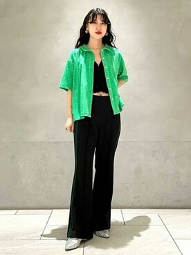 Ray BEAMSさん（レディース・161cm）の夏コーディネート