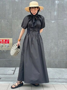 Ray BEAMSさん（レディース・155cm）の夏コーディネート