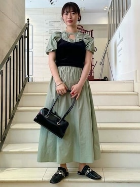 Ray BEAMSさん（レディース・162cm）の夏コーディネート