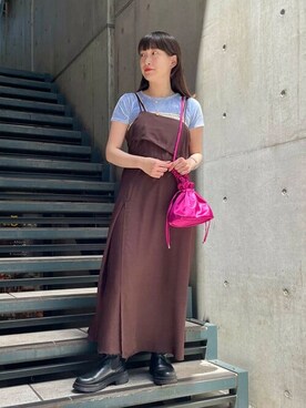 Ray BEAMSさん（レディース・158cm）の夏コーディネート