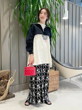 Ray BEAMSさん（レディース・155cm）の夏コーディネート