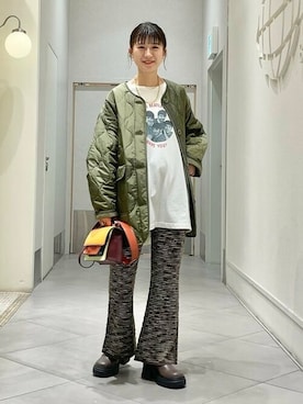 Ray BEAMSさん（レディース・158cm）の秋コーディネート