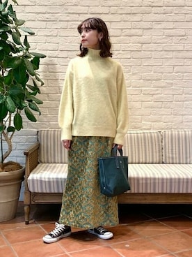 Ray BEAMSさん（レディース・157cm）の秋コーディネート