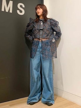 Ray BEAMSさん（レディース・163cm）の秋コーディネート