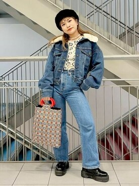 Ray BEAMSさん（レディース・154cm）の秋コーディネート