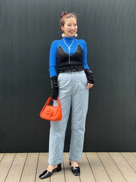 Ray BEAMSさん（レディース・170cm）の秋コーディネート