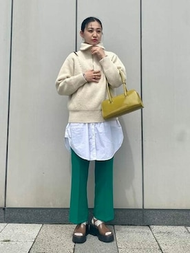 Ray BEAMSさん（レディース・167cm）の秋コーディネート