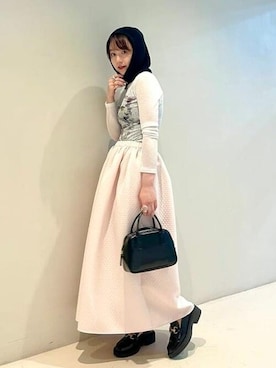 「Ray BEAMS（レイビームス）のアイテム（ローファー）」を使った、Ray BEAMSさん（レディース・157cm）の秋コーディネート