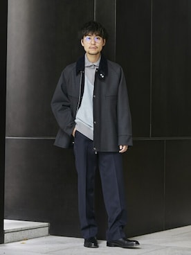 「UNITED TOKYO（ユナイテッドトウキョウ）のアイテム（その他アウター）」を使った、suwacoleさん（メンズ・170cm）の秋コーディネート