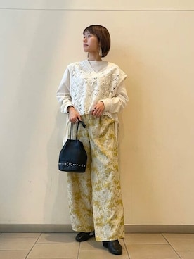 BEAMS HEART WOMENさん（レディース・155cm）の春コーディネート