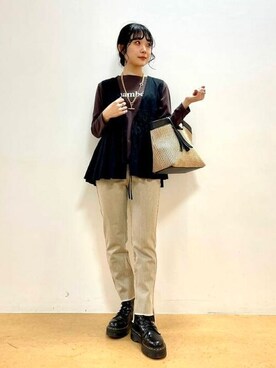 BEAMS HEART WOMENさん（レディース・163cm）の春コーディネート