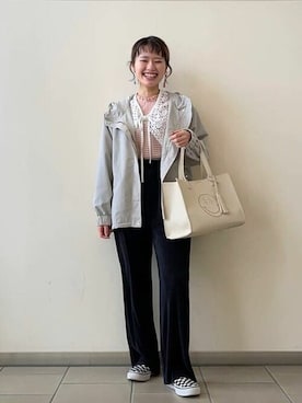 BEAMS HEART WOMENさん(レディース・155cm)の春コーディネート