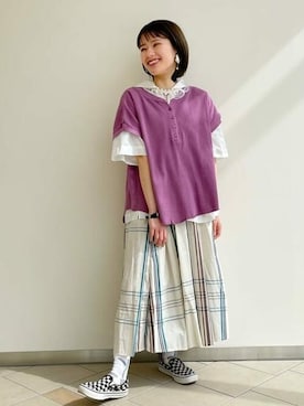 BEAMS HEART WOMENさん（レディース・155cm）の春コーディネート