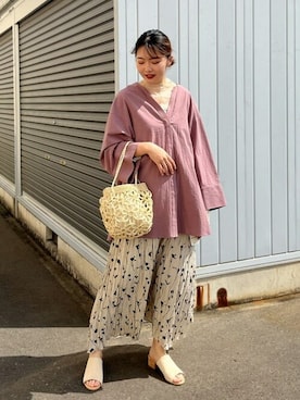 BEAMS HEART WOMENさん（レディース・165cm）の春コーディネート