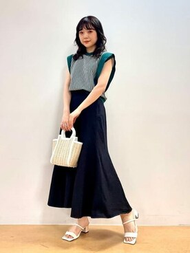 BEAMS HEART WOMENさん（レディース・163cm）の春コーディネート