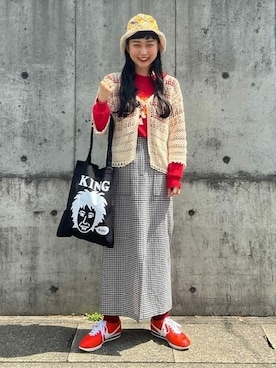 BEAMS HEART WOMENさん（レディース・164cm）の春コーディネート