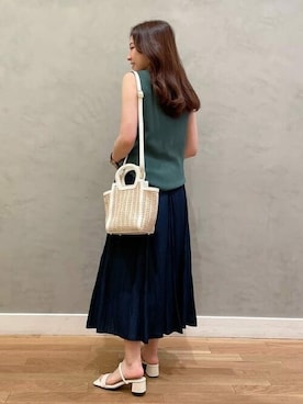 BEAMS HEART WOMENさん（レディース・153cm）の春コーディネート
