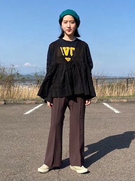 BEAMS HEART WOMENさん(レディース・157cm)の春コーディネート