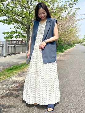 BEAMS HEART WOMENさん（レディース・153cm）の春コーディネート