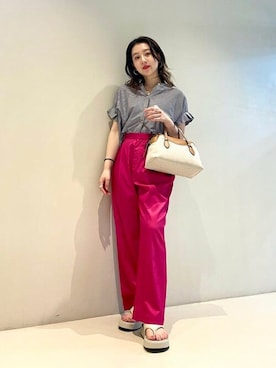 BEAMS HEART WOMENさん（レディース・157cm）の春コーディネート