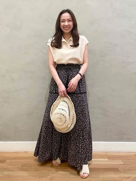 BEAMS HEART WOMENさん（レディース・151cm）の春コーディネート