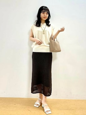 BEAMS HEART WOMENさん（レディース・163cm）の春コーディネート