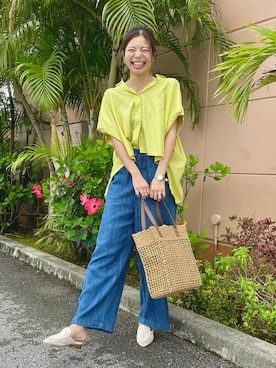 BEAMS HEART WOMENさん(レディース・173cm)の夏コーディネート