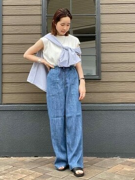 BEAMS HEART WOMENさん(レディース・157cm)の夏コーディネート