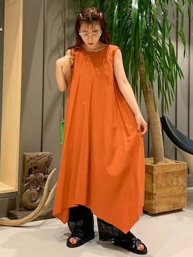 BEAMS HEART WOMENさん（レディース・158cm）の夏コーディネート