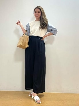 BEAMS HEART WOMENさん(レディース・168cm)の夏コーディネート