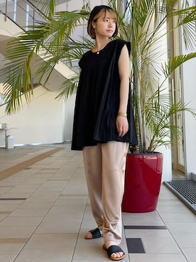 BEAMS HEART WOMENさん（レディース・158cm）の夏コーディネート