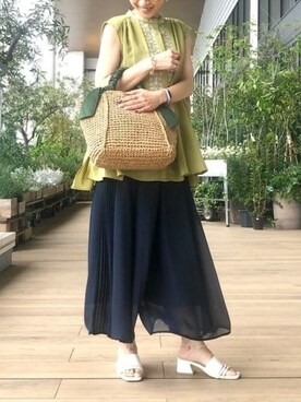 BEAMS HEART WOMENさん(レディース・151cm)の夏コーディネート
