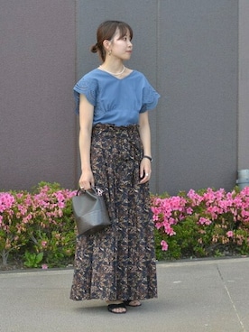 BEAMS HEART WOMENさん（レディース・156cm）の夏コーディネート