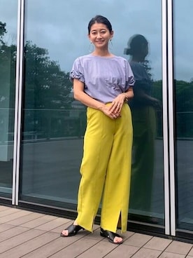 BEAMS HEART WOMENさん(レディース・164cm)の夏コーディネート