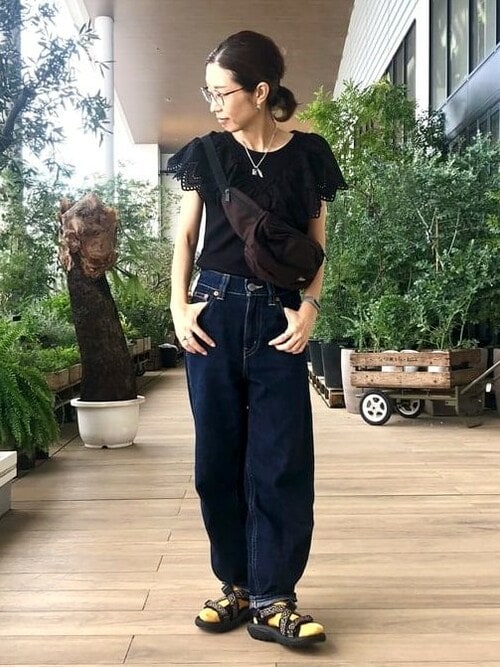 BEAMS　COUTURE　ケイスケカンダ　EASTPAK ボディバッグ リボン BEAMS COUTURE リボンまみれのウエストポーチ EASTPAKコラボ