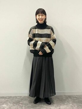 BEAMS HEART WOMENさん（レディース・162cm）の秋コーディネート