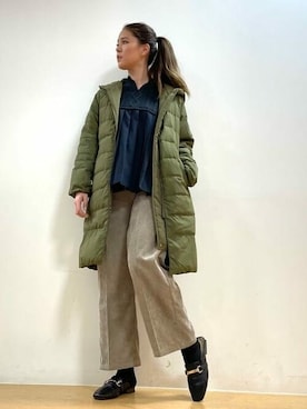 BEAMS HEART WOMENさん（レディース・168cm）の秋コーディネート
