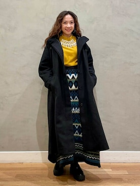 「Ray BEAMS（レイビームス）のアイテム（財布/小物）」を使った、BEAMS HEART WOMENさん（レディース・153cm）の秋コーディネート