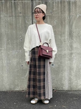 BEAMS HEART WOMENさん（レディース・152cm）の秋コーディネート