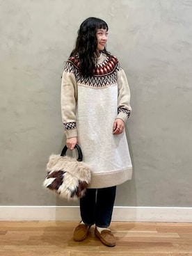 BEAMS HEART WOMENさん（レディース・153cm）の秋コーディネート