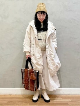 BEAMS HEART WOMENさん（レディース・153cm）の秋コーディネート