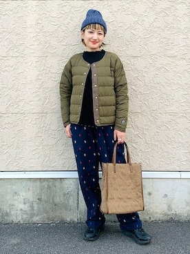 BEAMS HEART WOMENさん（レディース・156cm）の冬コーディネート