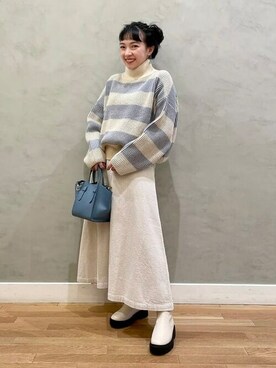 BEAMS HEART WOMENさん（レディース・153cm）の冬コーディネート