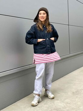 BEAMS HEART WOMENさん(レディース・161cm)の冬コーディネート