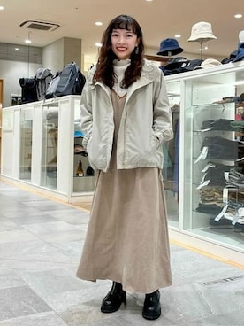 BEAMS HEART WOMENさん（レディース・153cm）の冬コーディネート