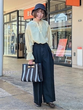 BEAMS HEART WOMENさん(レディース・156cm)の春コーディネート