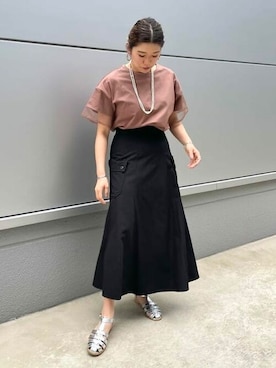 BEAMS HEART WOMENさん（レディース・161cm）の春コーディネート