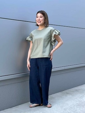 BEAMS HEART WOMENさん（レディース・161cm）の春コーディネート