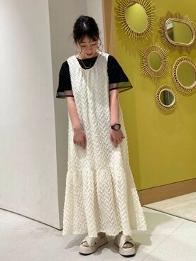 BEAMS HEART WOMENさん（レディース・154cm）の春コーディネート